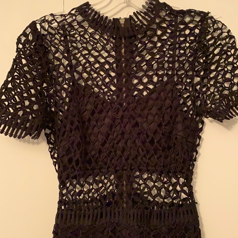 Black cut out dress.  Size small.  Charlotte Russe